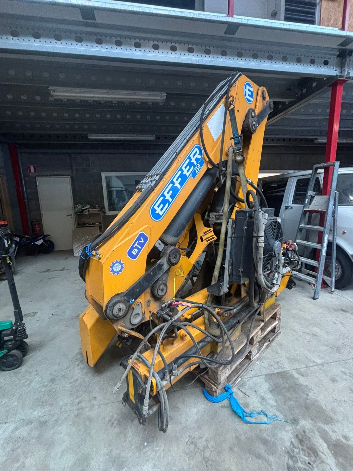 Effer 250 6x Hydraulisch Afstandbediening, Auto's, Particulier, Te koop