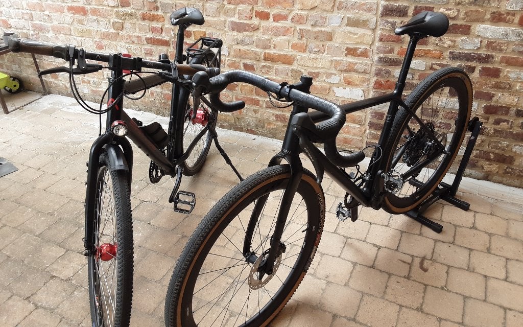 Santos Travel Lite met Rohloff & Jowan Carbon Gravel Grx 12S, Fietsen en Brommers, 28 inch, Gebruikt, 10 tot 15 versnellingen