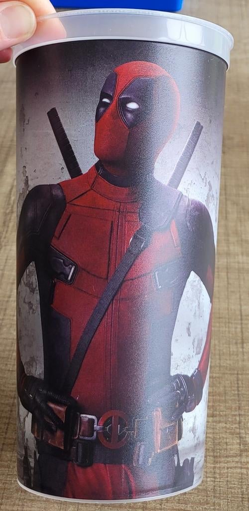 Marvel - Deadpool: grote beker, Verzamelen, Ophalen of Verzenden, Zo goed als nieuw, Film, Gebruiksvoorwerp