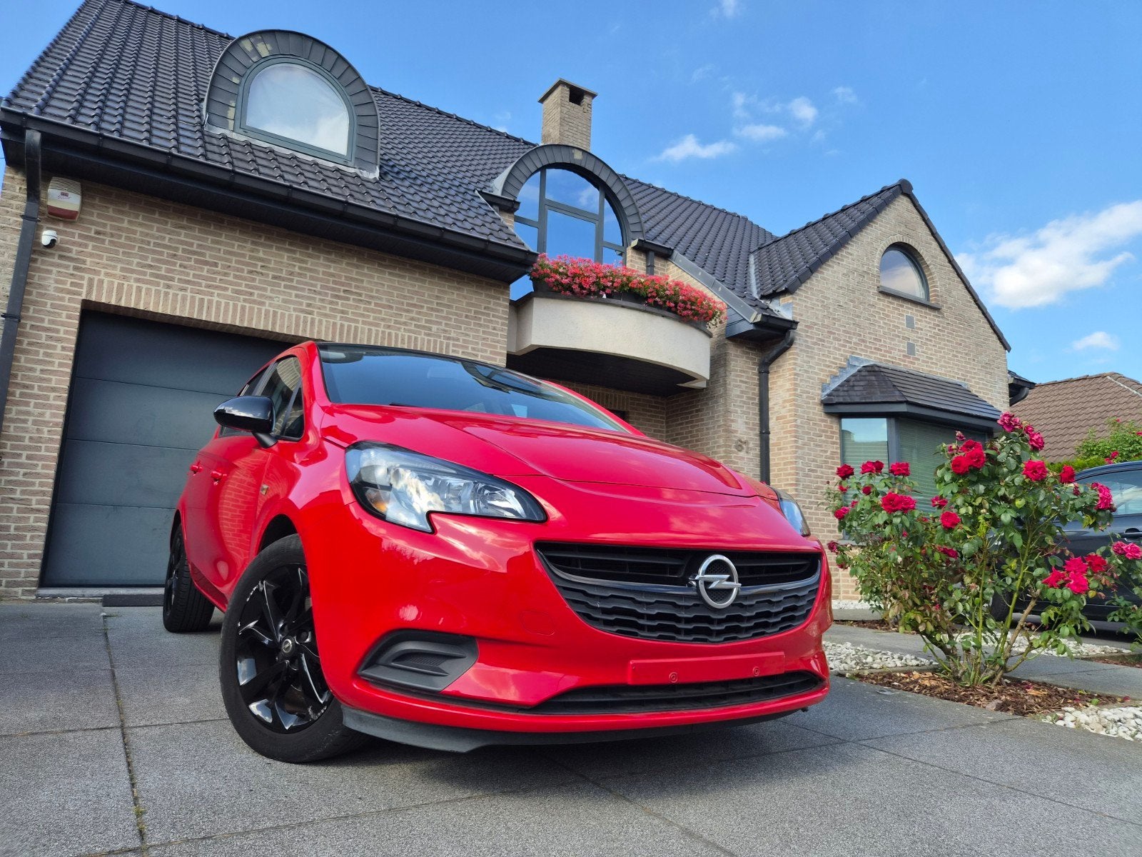 Opel Corsa 1.2i Black Edition / GPS / CRUISE /** TOP DEAL **, Autos, Opel, Rouge, Achat, Euro 6, Entreprise