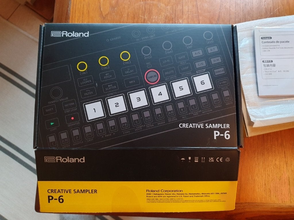 Sampler Roland P6 (comme neuf sous garantie), Musique & Instruments, Échantillonneurs, Comme neuf, Enlèvement ou Envoi