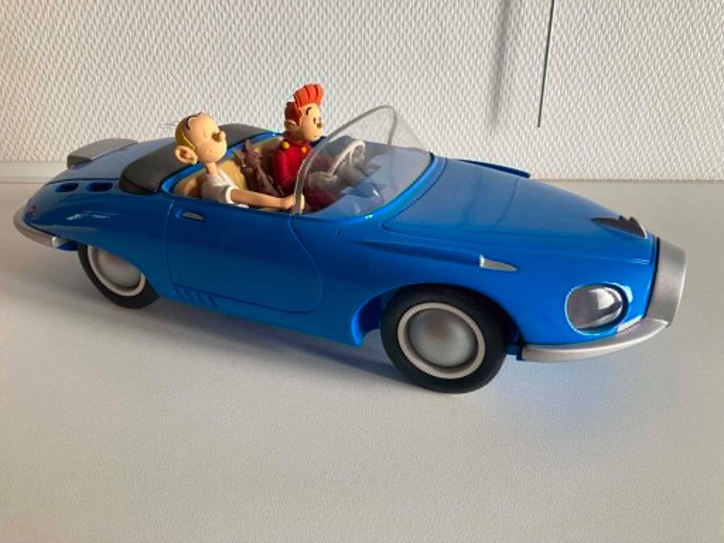Turbo Bleue - V1, Aroutcheff - Spirou  - N & signé, Collections, Enlèvement, Gaston ou Spirou, Comme neuf, Statue ou Figurine