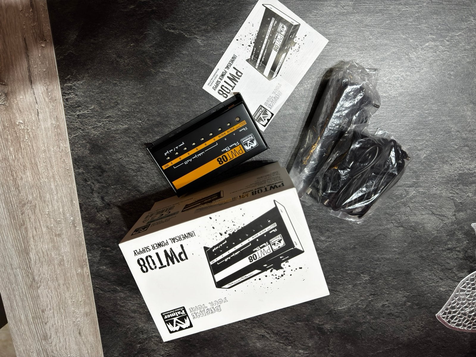 Lot Palmer Pedalboard Pedalbay 40, Housse, Alimentation, Ophalen, Nieuw