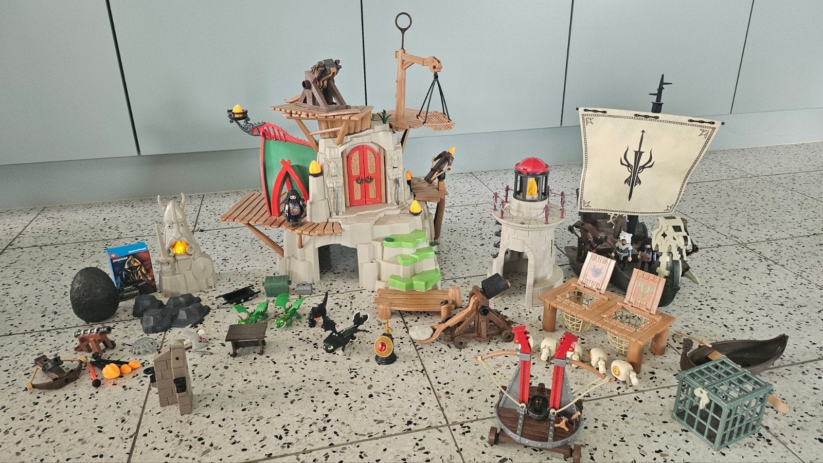 Playmobil "Hoe tem je een draak ", Ophalen