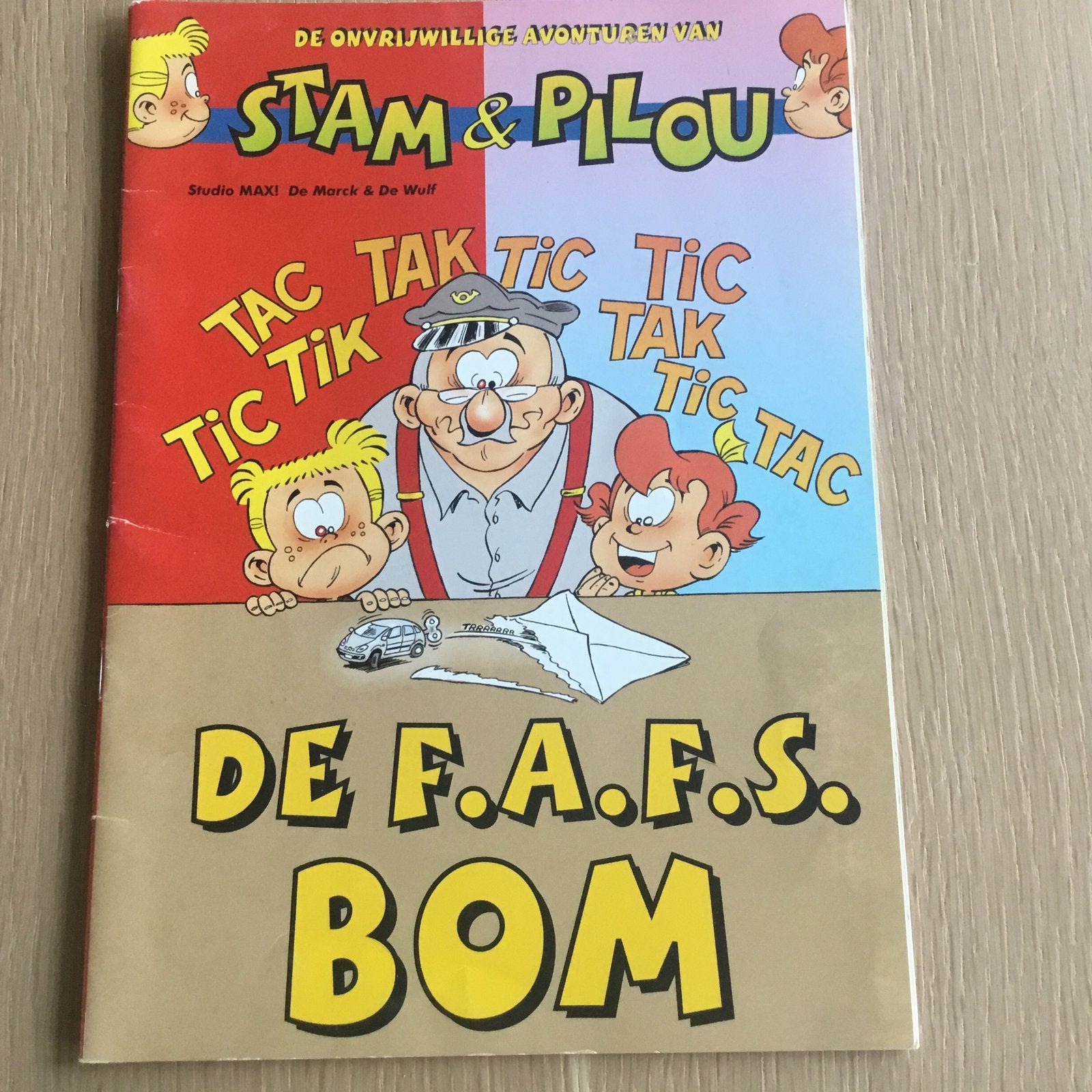 Stam & Pilou: de F.A.F.S. Bom, Ophalen, Gelezen
