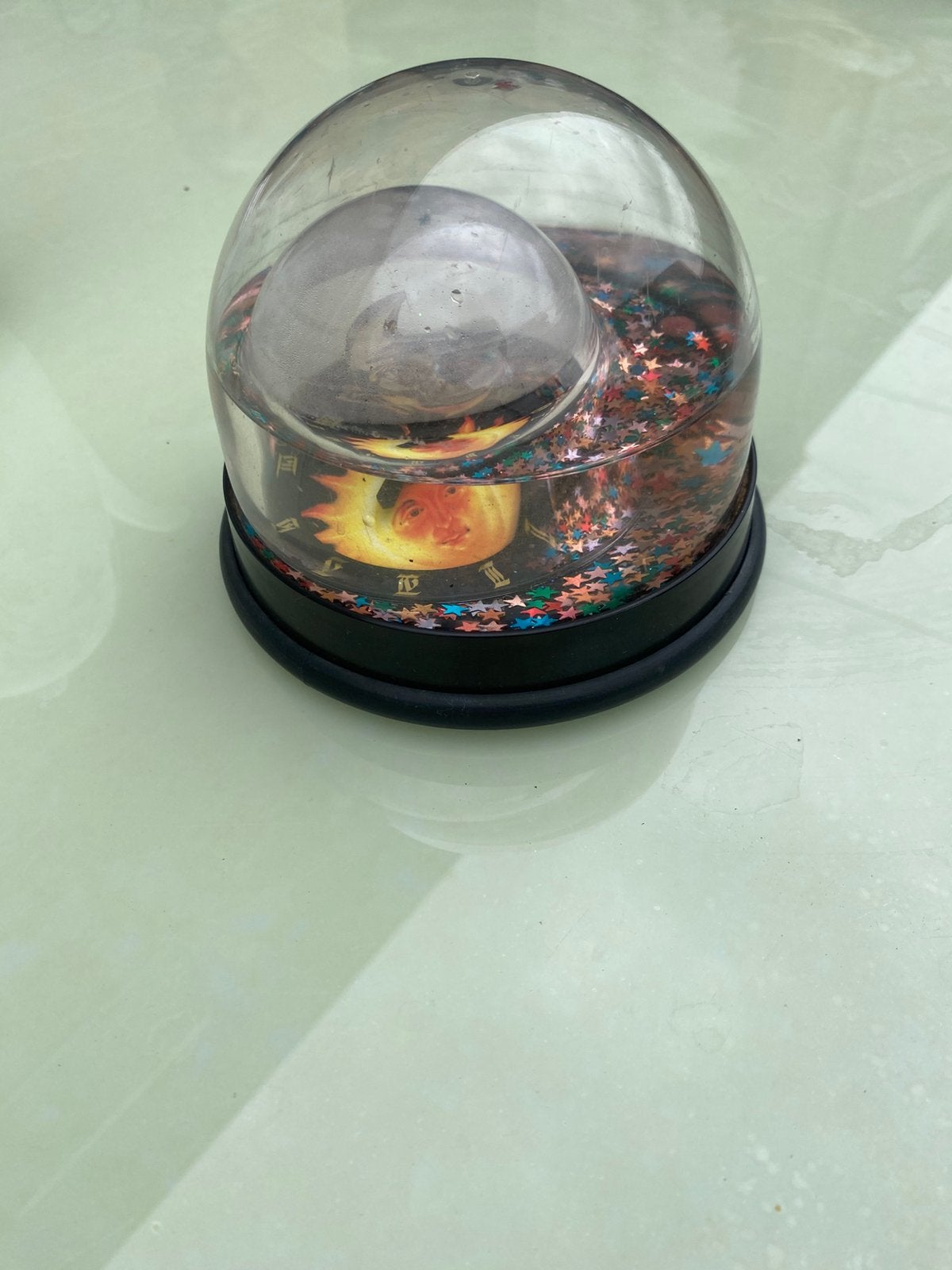 Boule de neige avec horloge, Enlèvement, Comme neuf