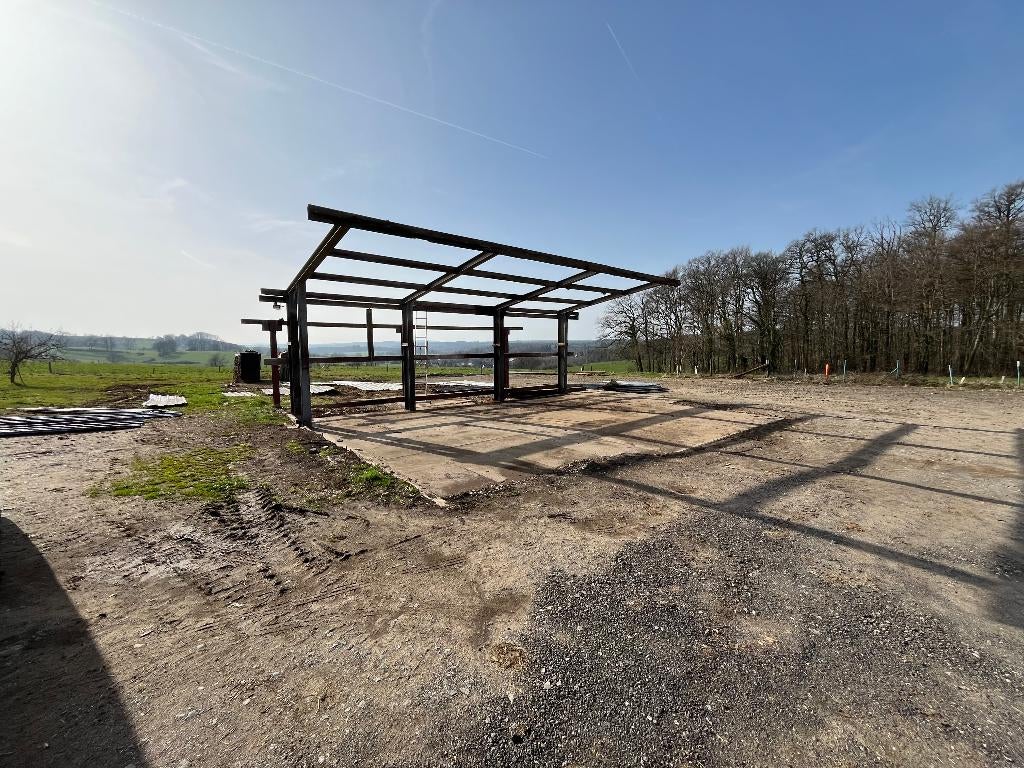 Appentis structure en métal, Articles professionnels, Machines & Construction | Abris de chantier & Conteneurs, Enlèvement