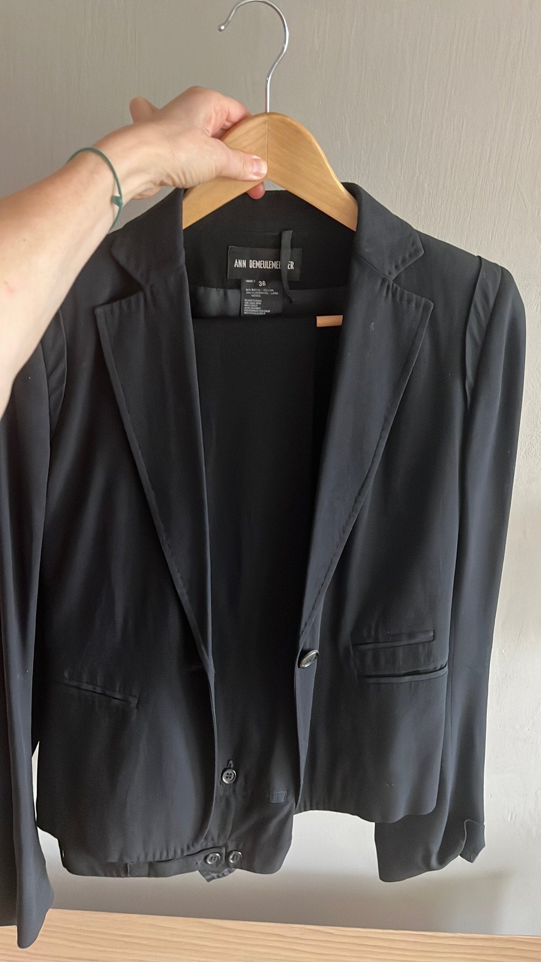 Kostuum Ann demeulemeester mt 37, Enlèvement ou Envoi, Comme neuf