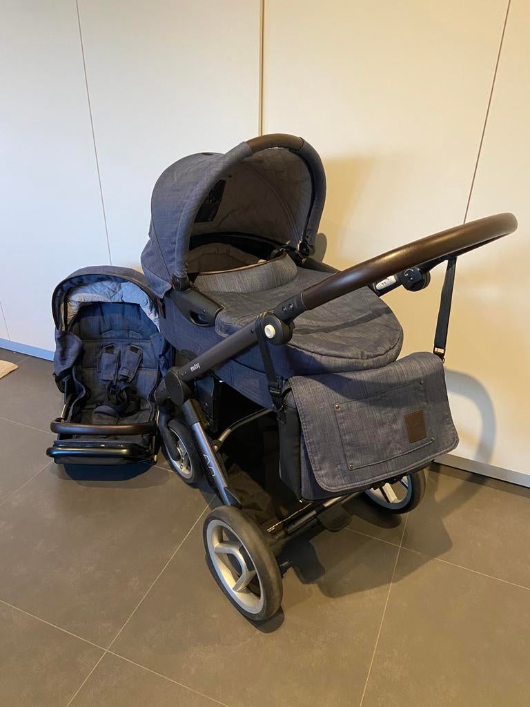 Kinderwagen 3 in 1 Mutsy EVO, Enlèvement, Comme neuf, Poussette, Mutsy