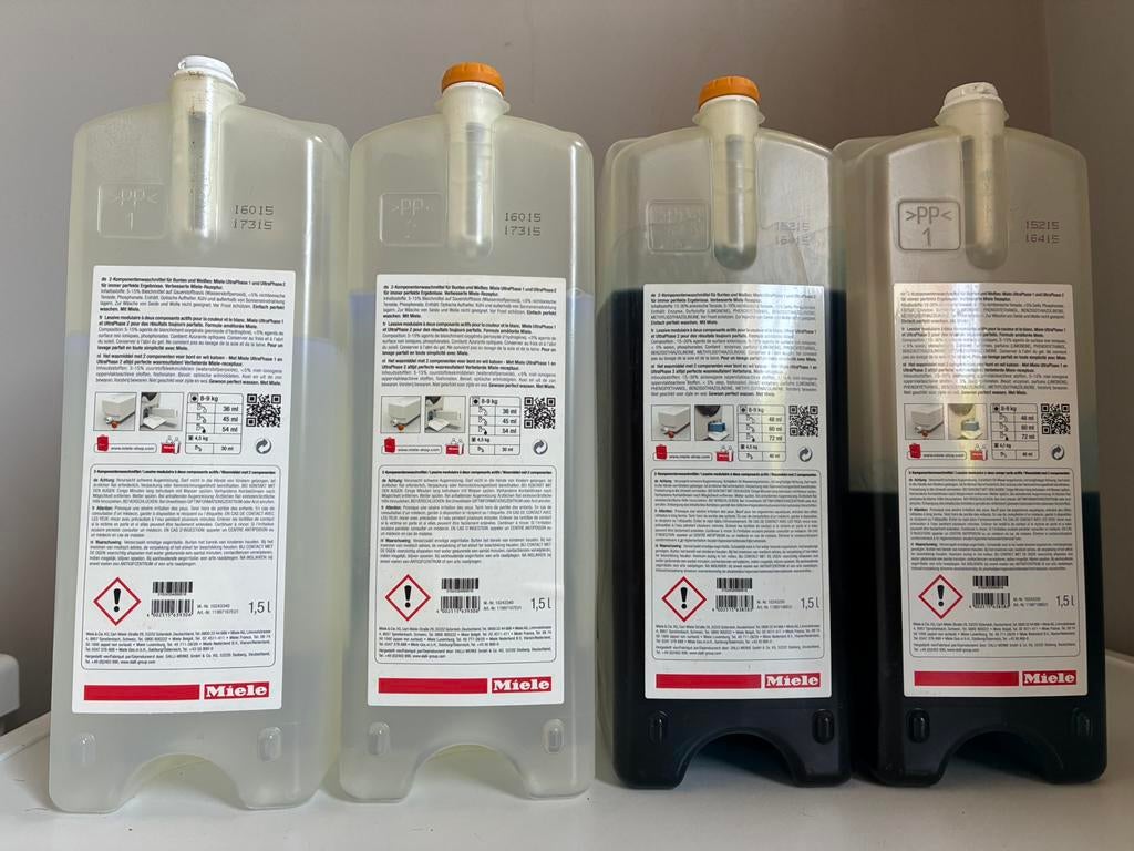 Wasmiddel voor miele ultraphase 1 en 2, Elektronische apparatuur, Ophalen, Zo goed als nieuw