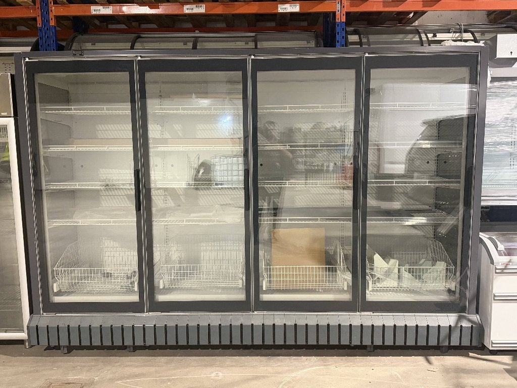 Nieuw Professionele diepvrieskast met 4 glazen deuren, Elektronische apparatuur, Ophalen of Verzenden, Nieuw
