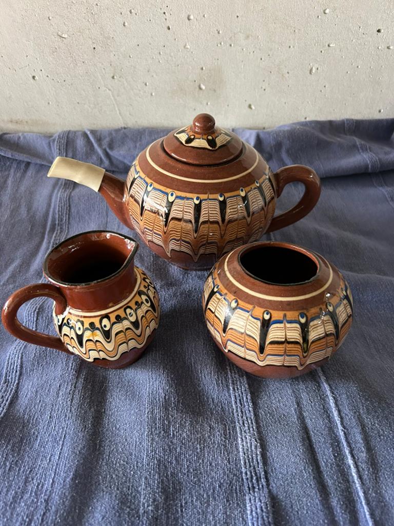 Theeset/Koffieset, Ophalen