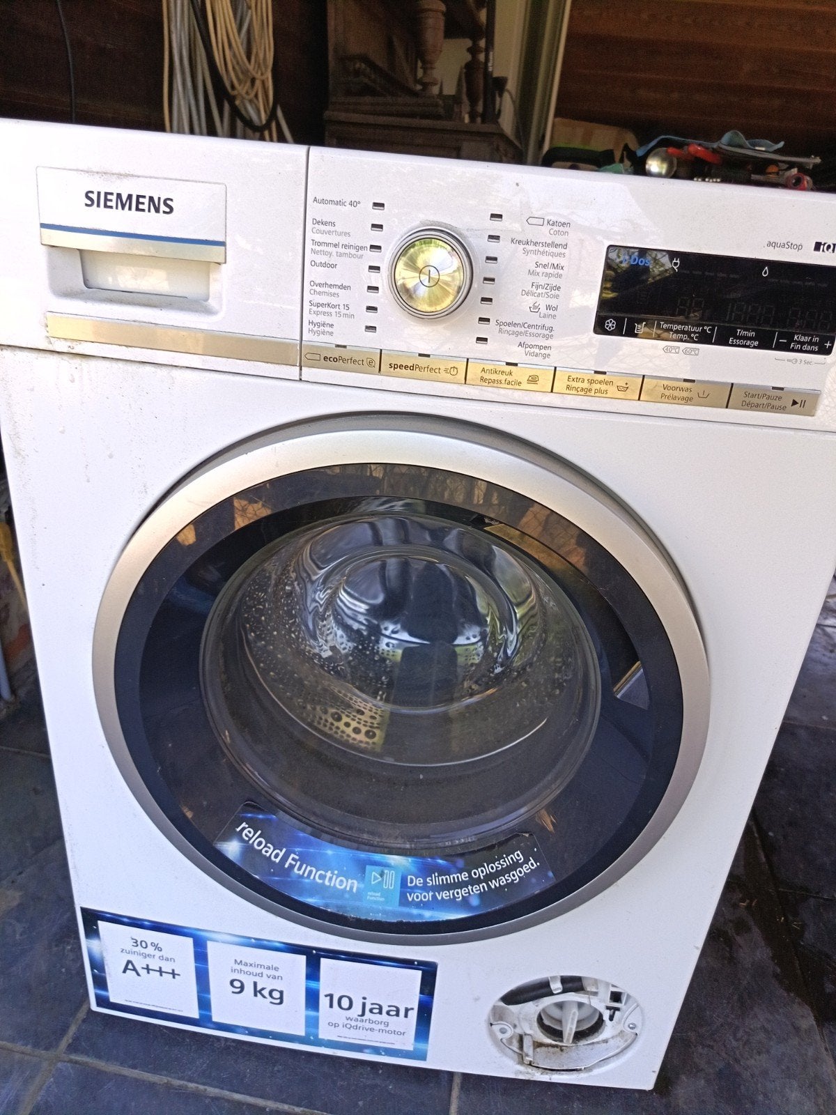 siemens wasmachine i700 9kg foutcode f9, Ophalen of Verzenden