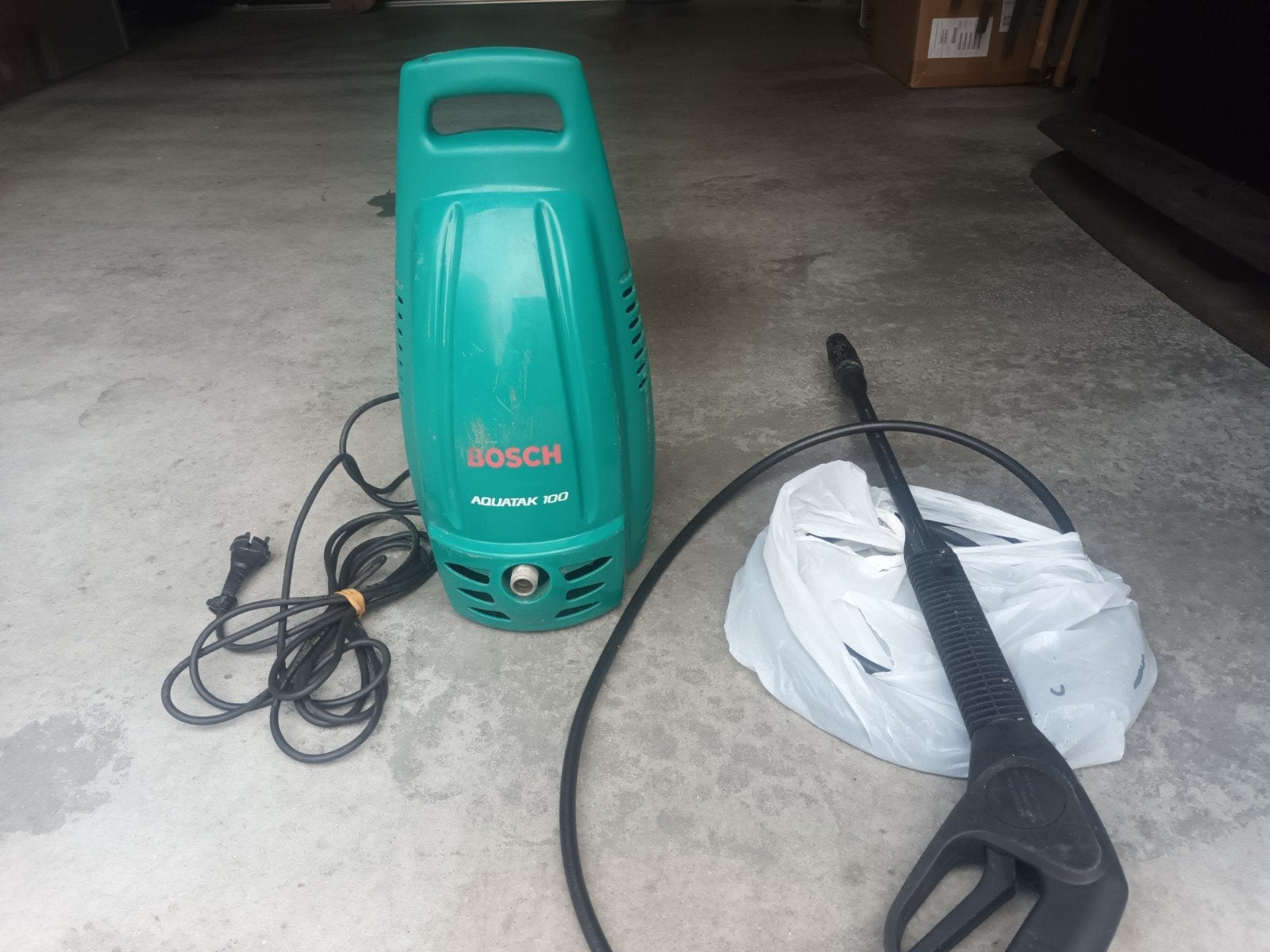hogedruk reiniger Bosch aquatak 100, Tuin en Terras, Ophalen, Gebruikt, Bosch