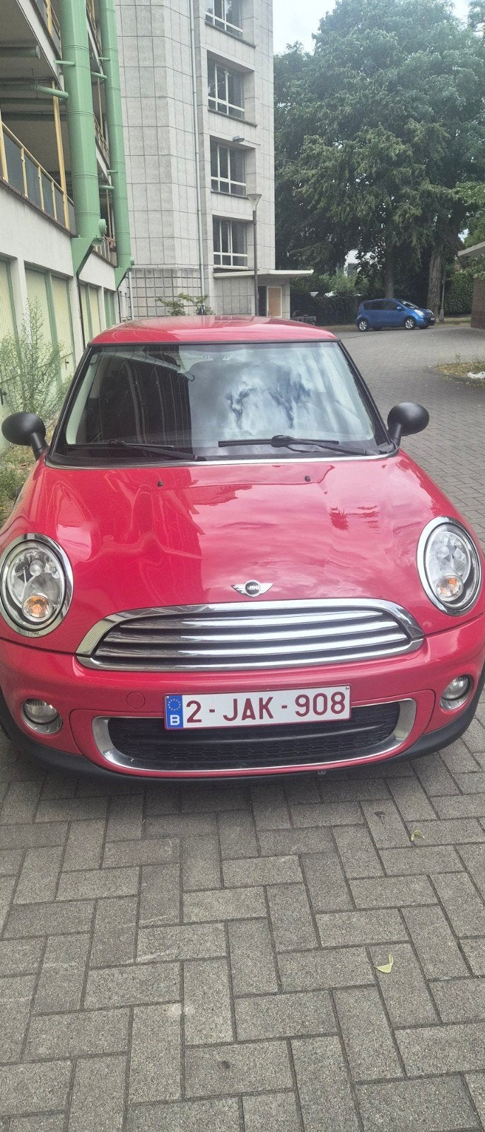 zeer mooi mini one 1.6 euro 5 met keuring voor verkoop, Autos, Mini, Rouge, Euro 5, Boîte manuelle, Entretenue par le concessionnaire