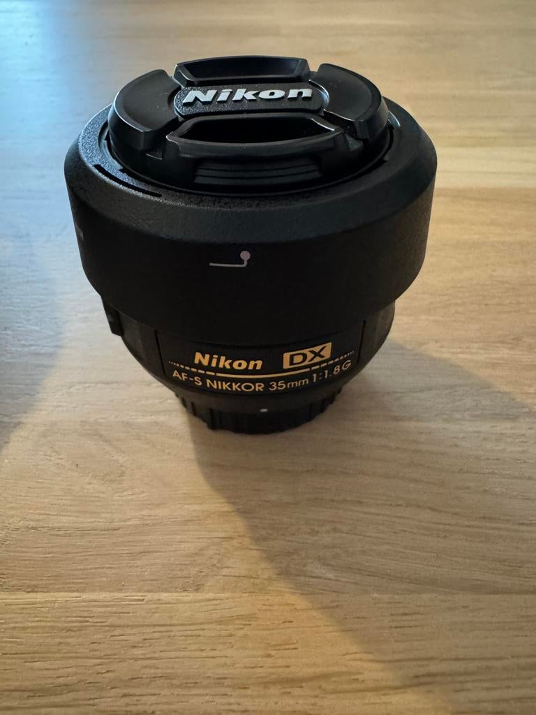 Objectif Nikon Nikkor 35mm f/1.8 DX –  peu utilisé, Enlèvement ou Envoi, Comme neuf
