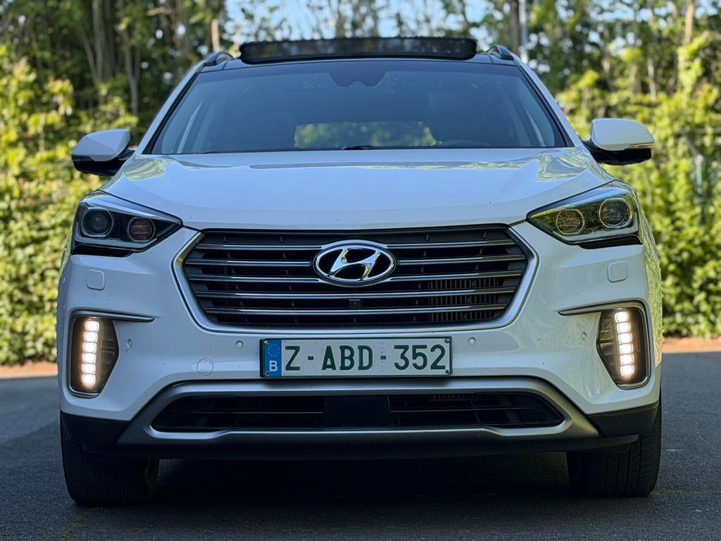 Hyundai Santafe 2.2d Automaat-7pl-2017-Full-140dkm, Autos, Euro 6, Entreprise, Diesel, Automatique