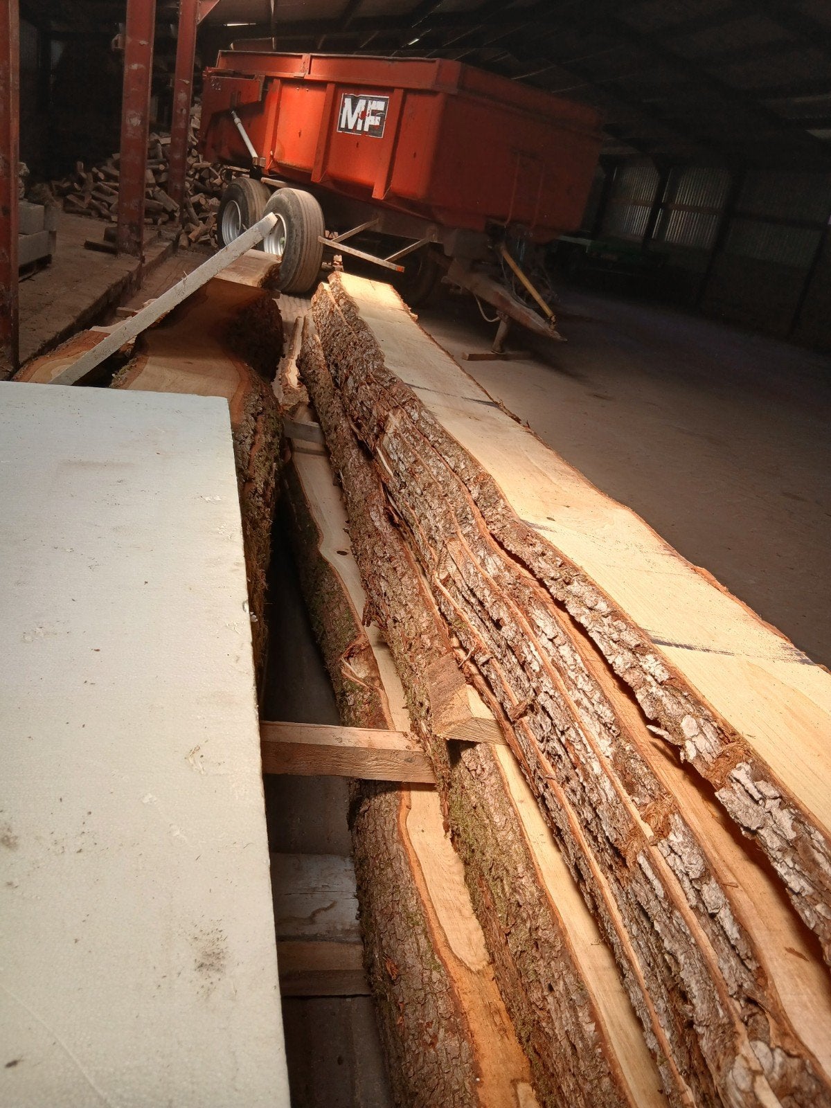 Boules de chenes fraîche de sciage, Bricolage & Construction