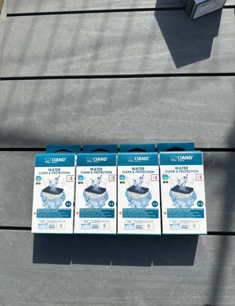 Ciano Aquarium - Water Clear & Protection ~ size S, Dieren en Toebehoren, Vissen | Aquaria en Toebehoren, Nieuw, Filter, Pomp