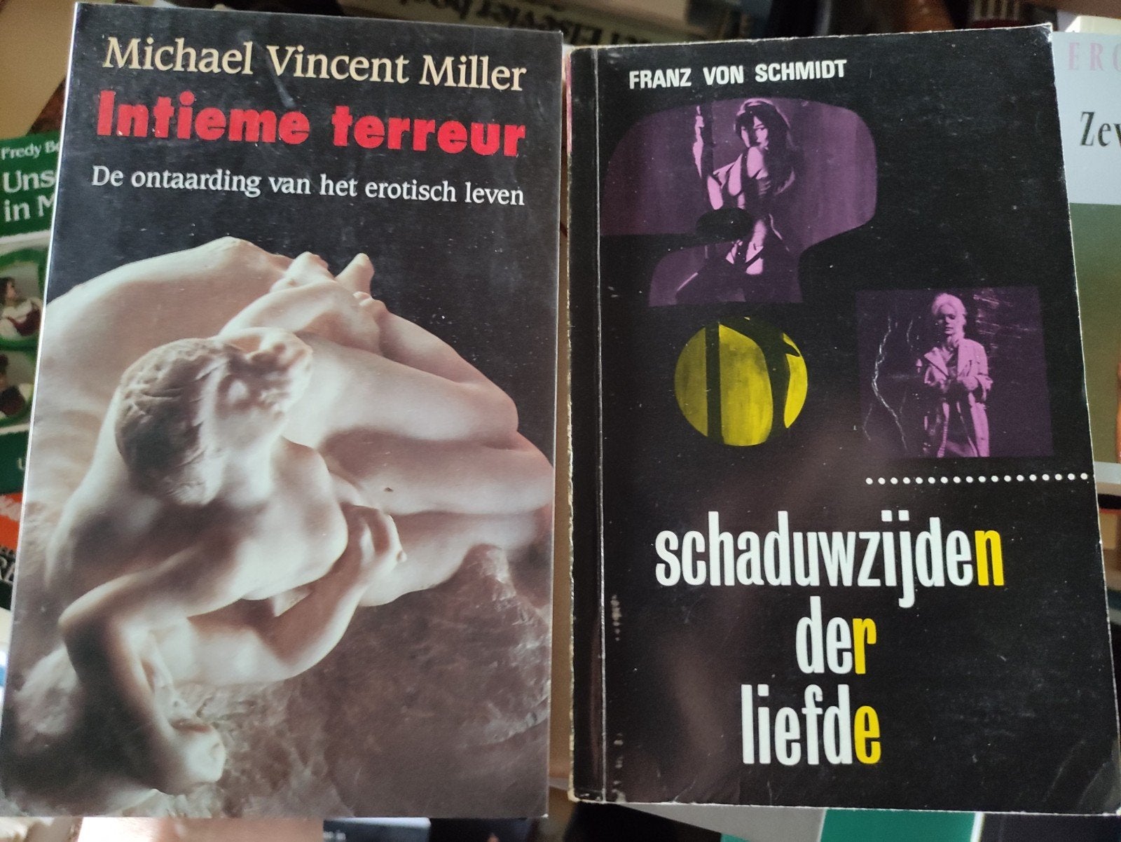 2x erotische terreur, Ophalen of Verzenden