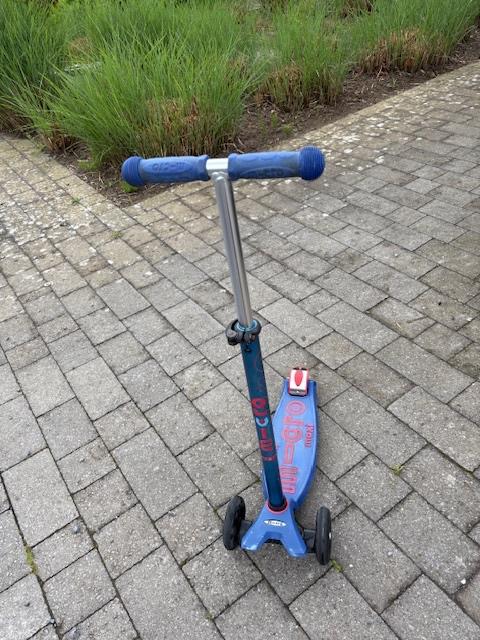 Step (maxi-micro blauw-rood), Fietsen en Brommers, Ophalen, Gebruikt, Gewone step, Micro