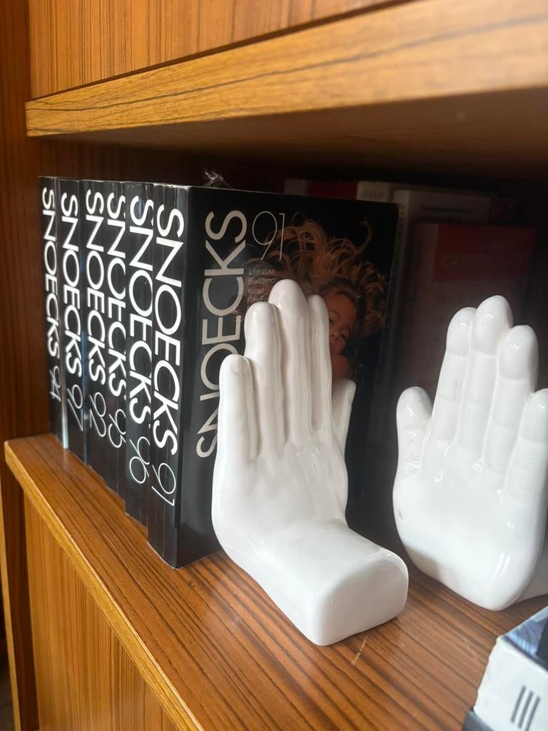 Vintage boekensteunen keramiek, Antiek en Kunst, Antiek | Keramiek en Aardewerk, Ophalen of Verzenden
