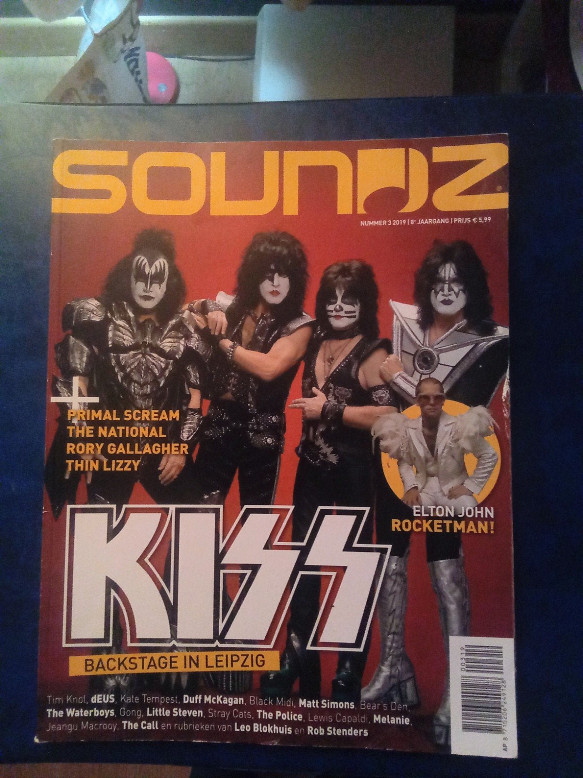 Tijdschrift Sounds special KISS, Ophalen of Verzenden, Tijdschrift