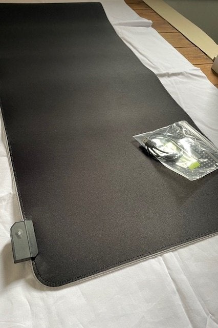 RGB Mat XXL - Gaming Mouse L90cm x B40cm incl. USB-kabel, Informatique & Logiciels, Tapis de souris, Enlèvement, Gaming tapis de souris