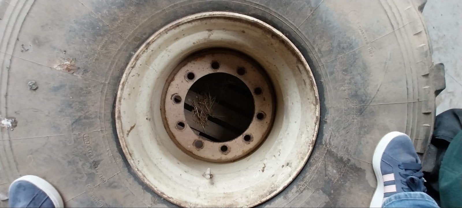 Roue 24r20.4 pneu Michelin, Zakelijke goederen, Landbouw | Onderdelen | Banden, Velgen en Assen, Ophalen