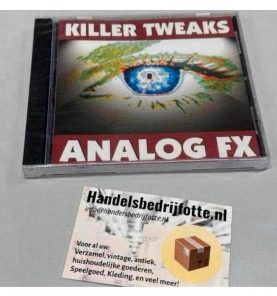 killer tweaks analog fx cd bjorn fogelberg sweden ZELDZAAM, Ophalen of Verzenden, Nieuw in verpakking