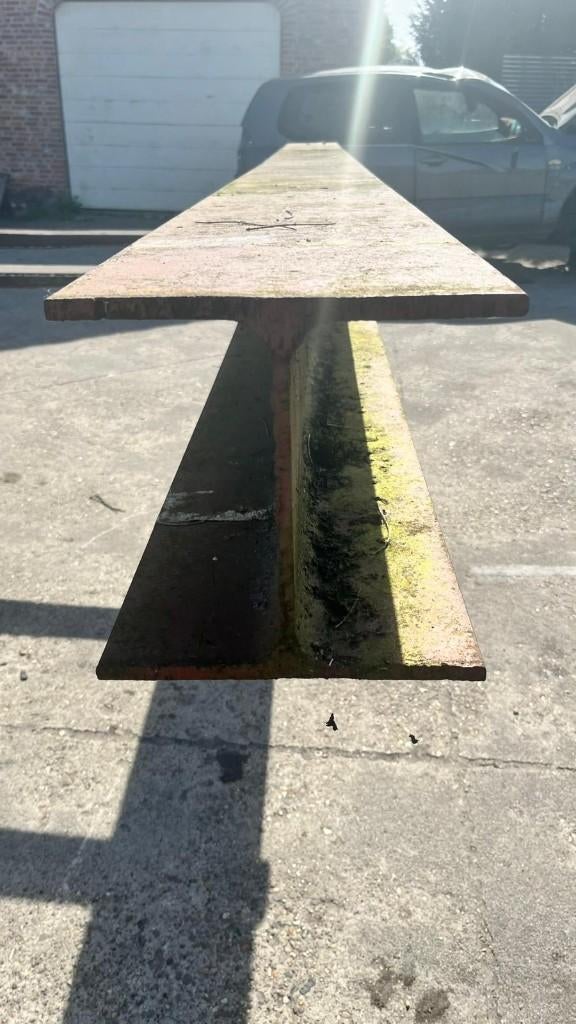 Stalen H-balk 400 cm x 10 cm x 20 cm, Ophalen, Gebruikt, IJzer