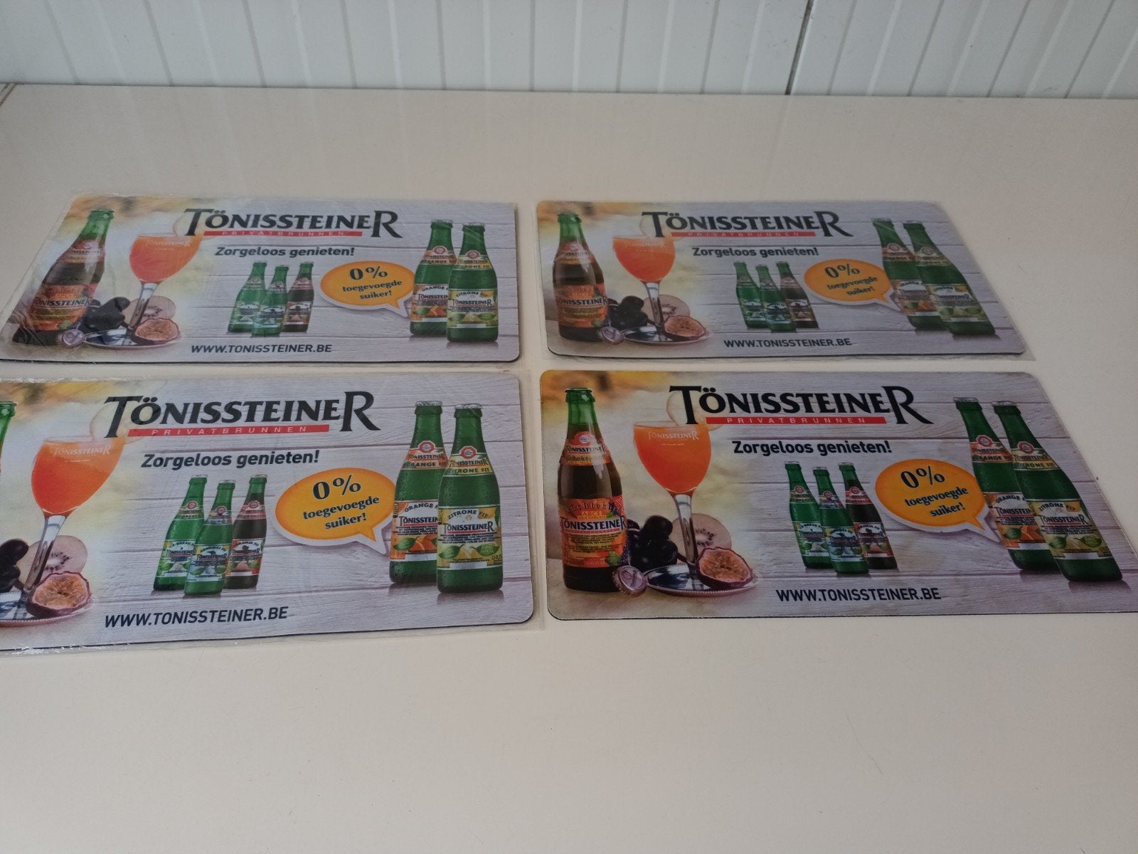 4x barmat Tönissteiner, Verzamelen, Ophalen of Verzenden, ###, ###, ###