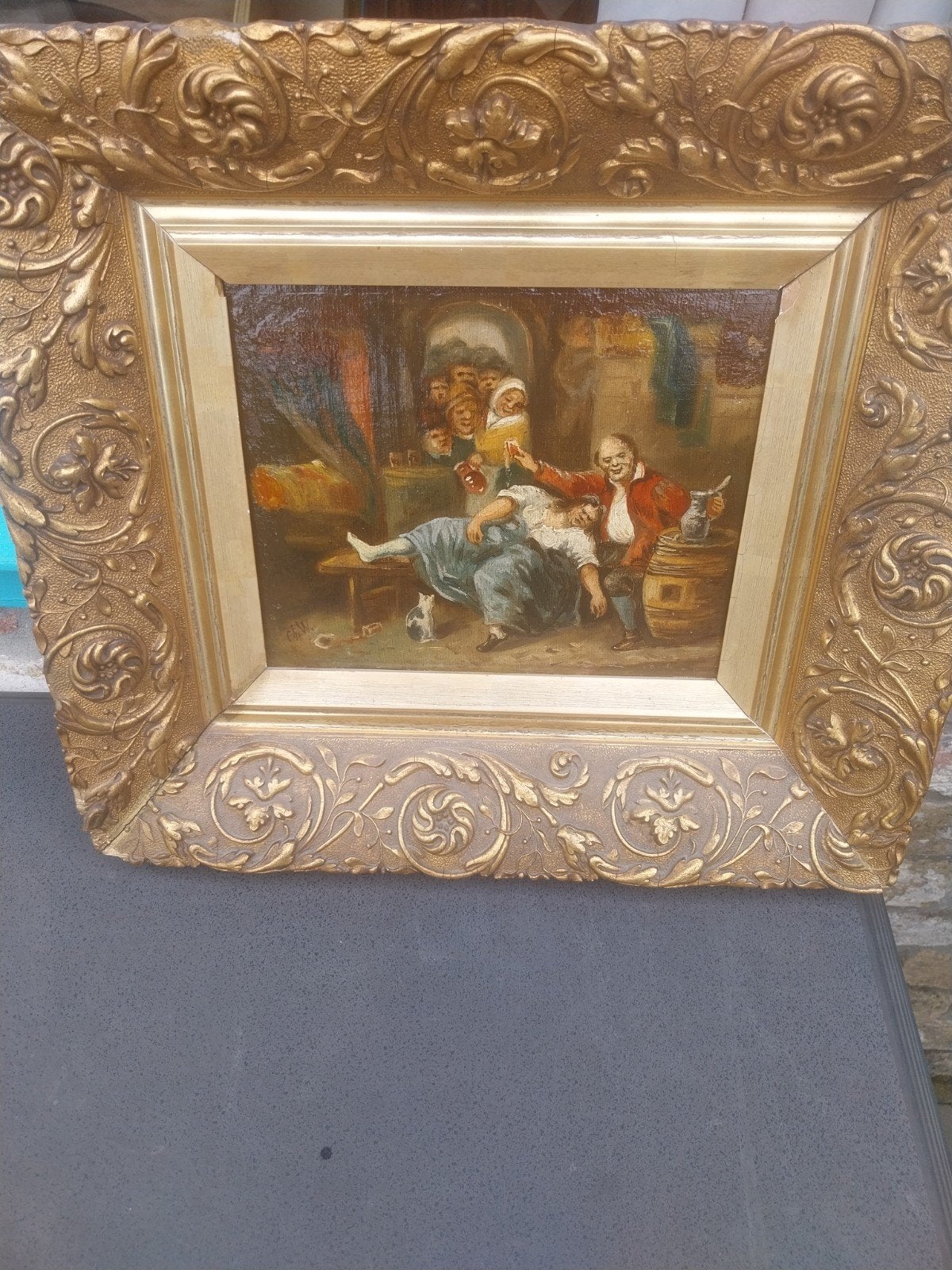 Charles Wildt, Antiek en Kunst, Ophalen, Doek