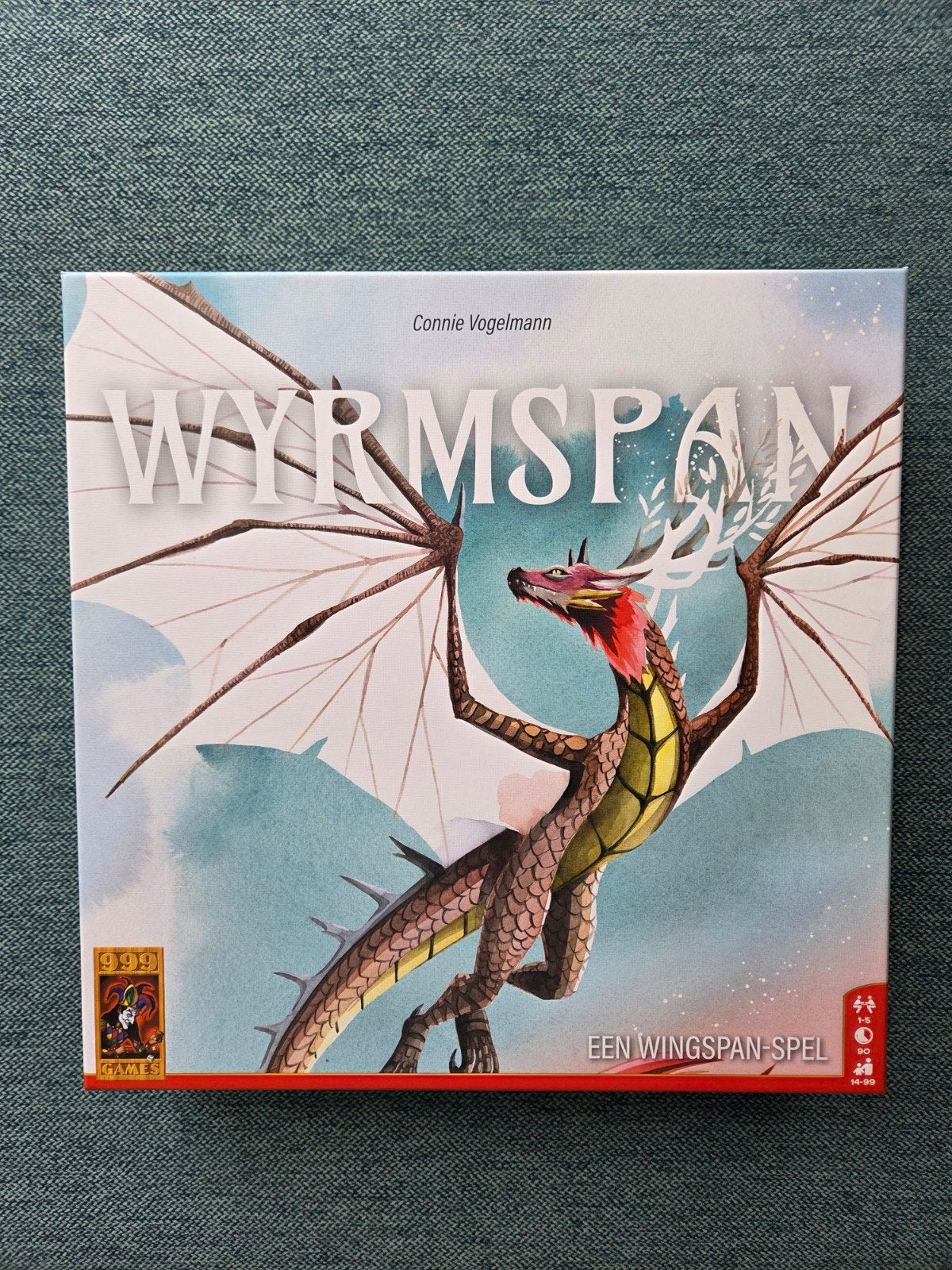 Bordspel Wyrmspan met upgradepack, Drie of vier spelers, Ophalen of Verzenden, Nieuw, 999 games