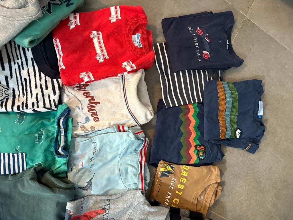 lot vetement enfant 6 ans, Garçon, Pull ou Veste, Enlèvement, Utilisé