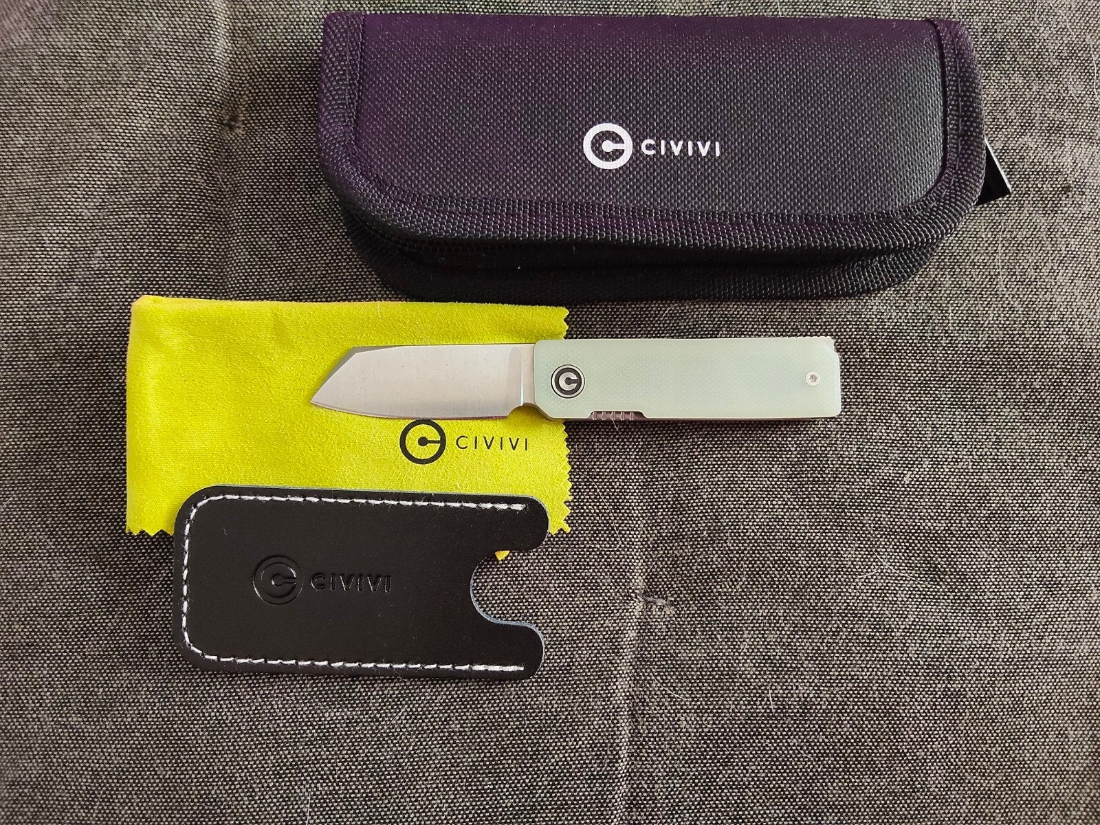 Civivi Kukei met etui,doekje..., Caravans en Kamperen, Kampeergereedschap, Ophalen of Verzenden