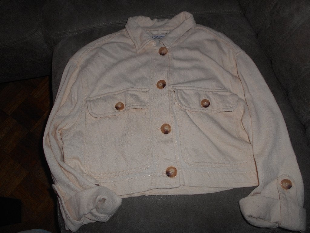 beige vestje maat s stradivarius, Beige, Ophalen of Verzenden, Zo goed als nieuw, Maat 36 (S)