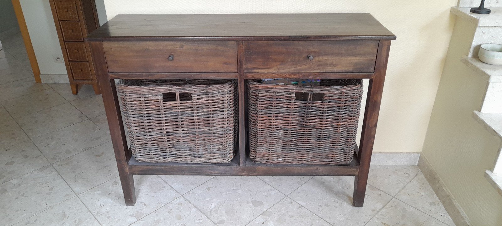 Dressoir in hout op te halen in Wezemaal Gereserveerd, Ophalen
