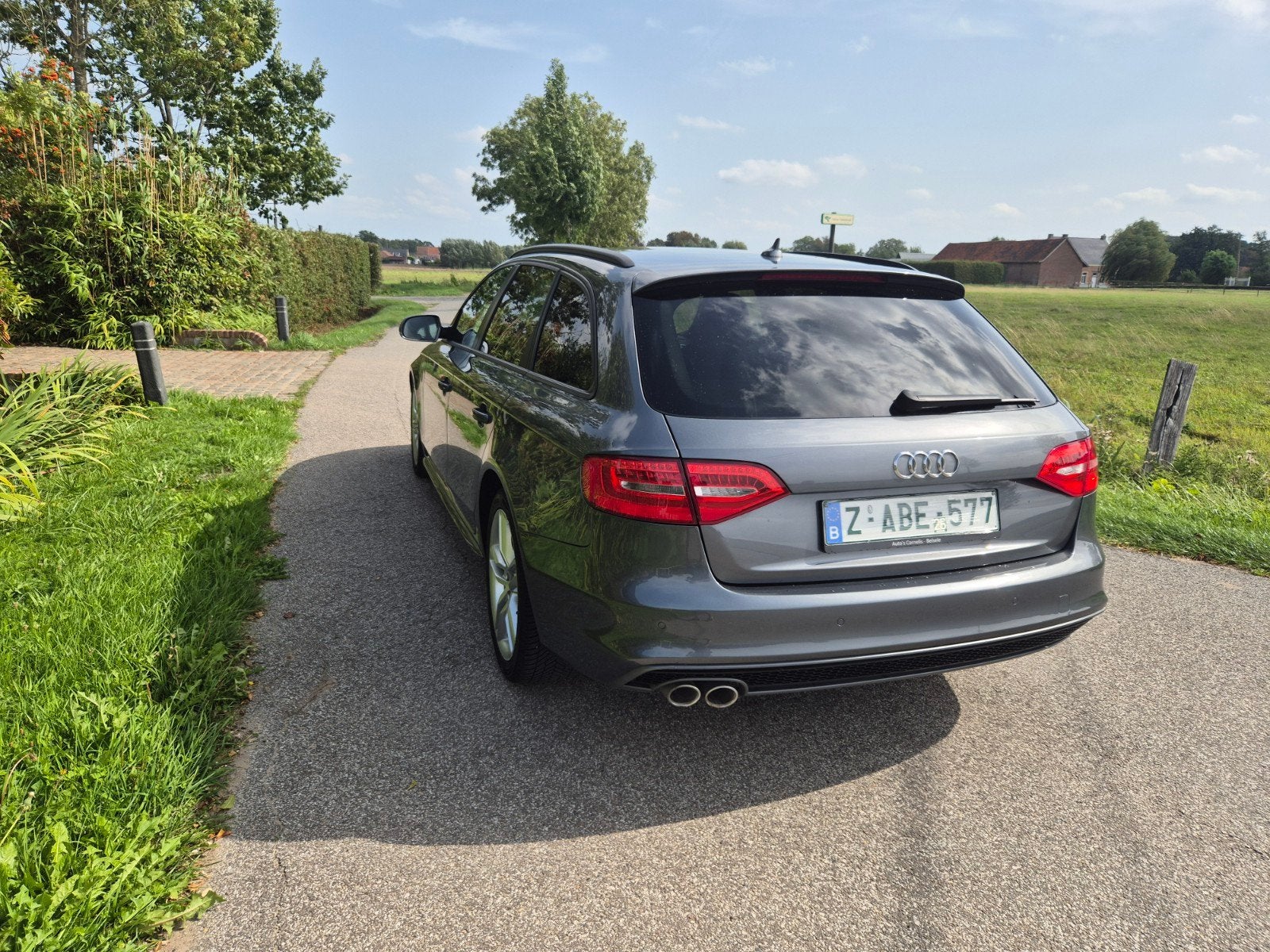 AUDI A4 S-LINE | EURO 6 | OPTION COMPLÈTE, Autos, Entreprise, Boîte manuelle, Noir, 5 portes