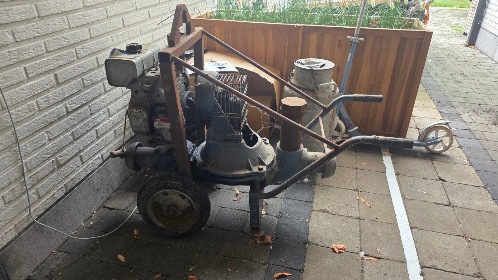 Bernard moteurs type 417 waterpomp beregeningspomp