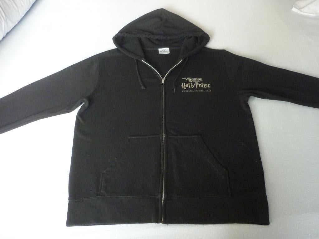 Hoodie 'The Wizarding World of Harry Potter' Studios Japan, Zwart, Maat 56/58 (XL), Ophalen of Verzenden, Zo goed als nieuw