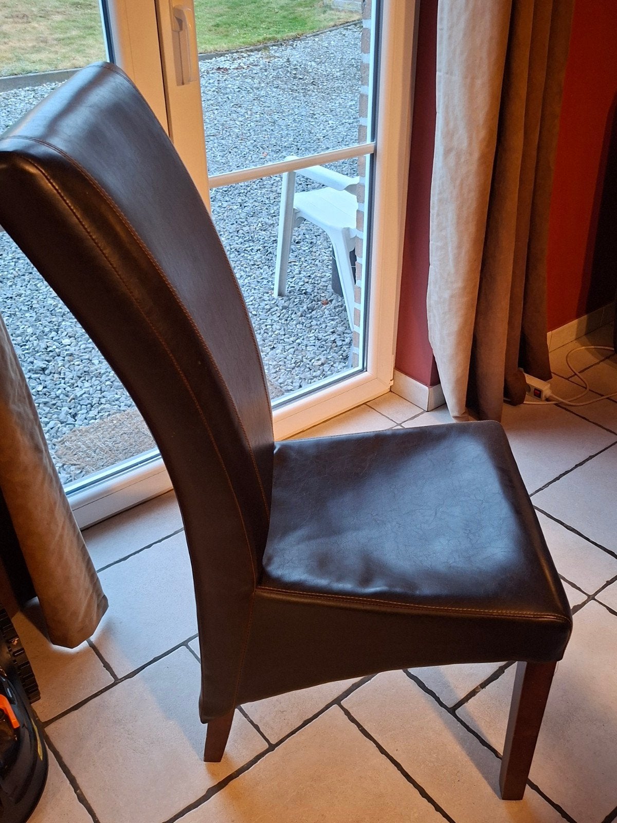 Lot de 6 chaises, Enlèvement, Utilisé, Brun, Cinq, Six Chaises ou plus