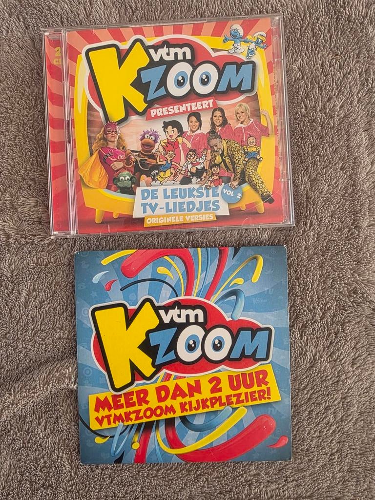 2 vtm kzoom cd's te koop, Enlèvement