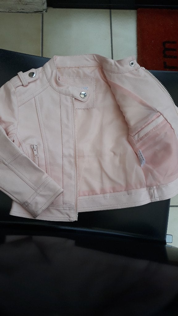 Leather look  meisjes jasje., Ophalen, Nieuw, Meisje