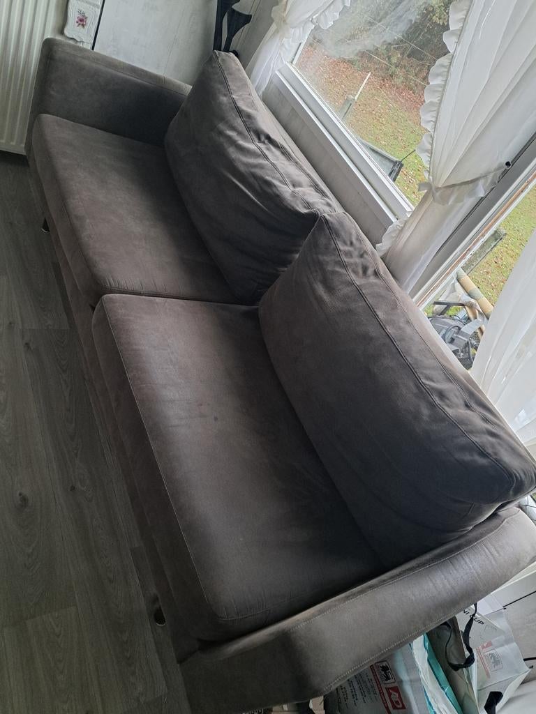 Zetel te koop, Ophalen, Overige materialen, Gebruikt, 150 tot 200 cm