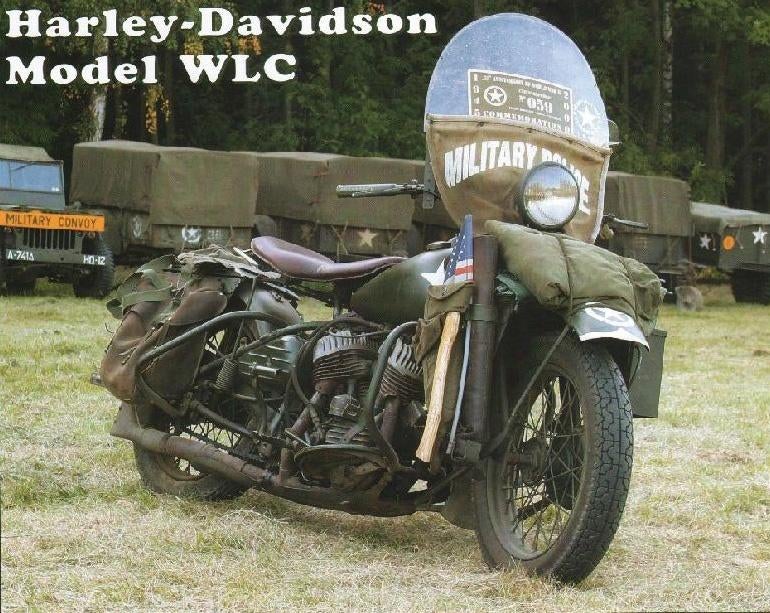 RTM voor Harley Davidson WLA en WLC in het Frans., Motoren, Ophalen of Verzenden