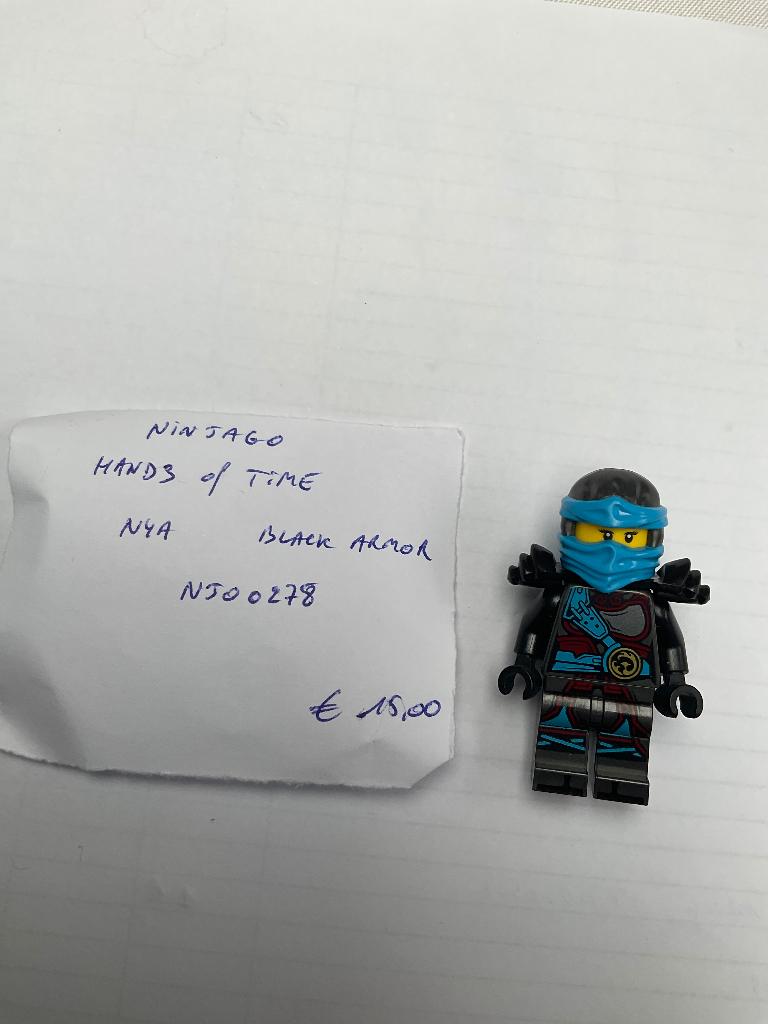 Figurine Lego Ninjago njo0278 Nya Black Armor, Enlèvement ou Envoi, Lego, Comme neuf, Minifigurine