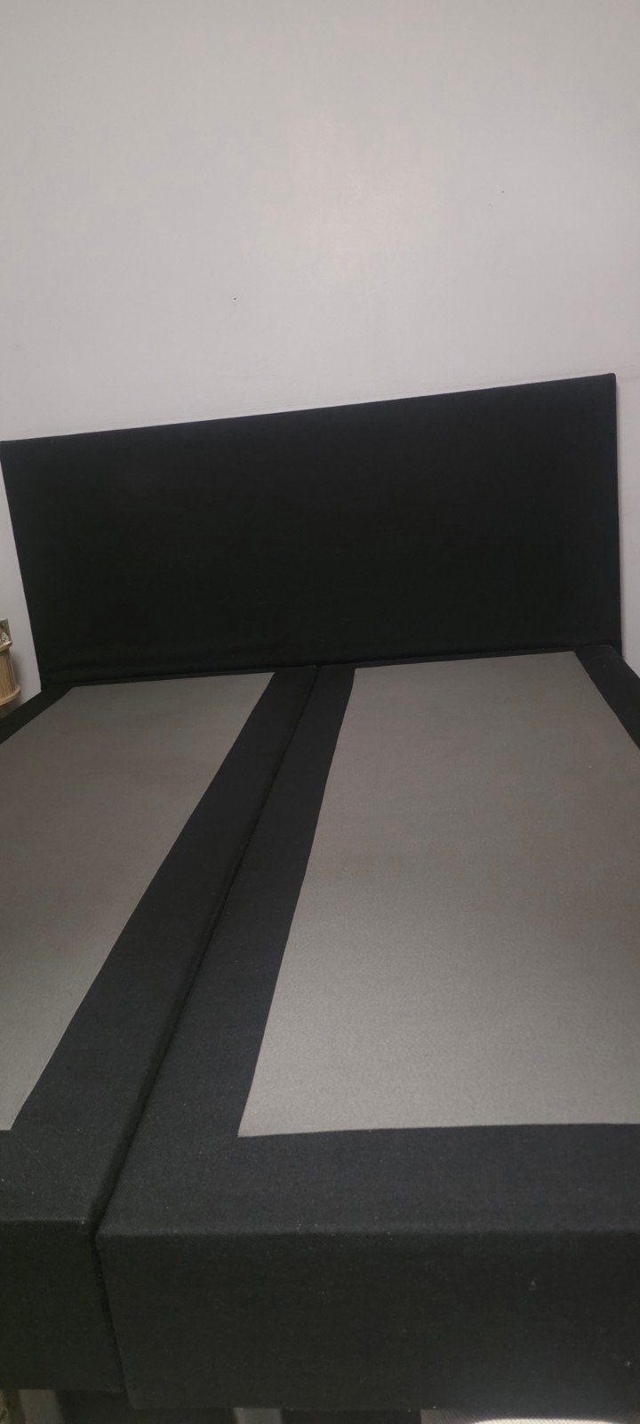 Zwarte boxspring 160cmx200cm, Ophalen