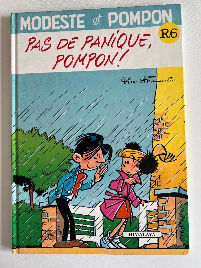 BD Modeste et Pompon Pas de panique, Pompon !, Livres, BD, Utilisé, Une BD, Enlèvement ou Envoi