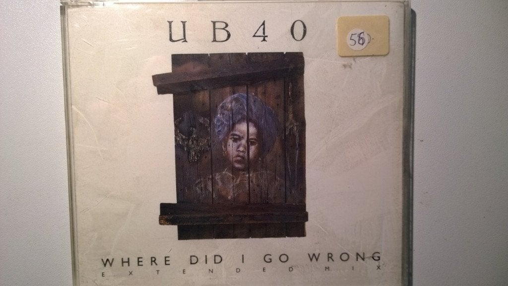 UB40 - Where Did I Go Wrong (Extended Mix), Cd's en Dvd's, Ophalen of Verzenden, Zo goed als nieuw, Reggae en Ska